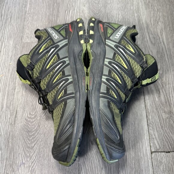 SALOMON XA Pro 3D V8 Green Trail Running Hiking 392519 Men’s Size 11.5 main image 7